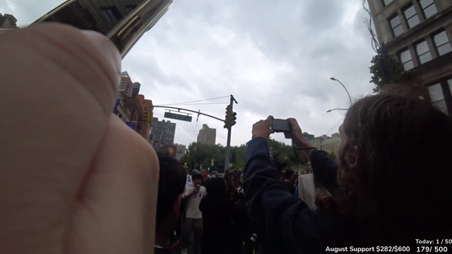 Kai's fan gets pulled off the street of NYC