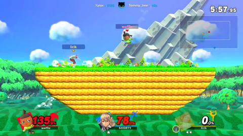 Lirik 200 iq play on smash bros