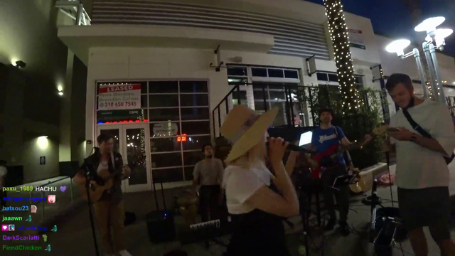 Hachubby and Jake perform their song Just a Simp live