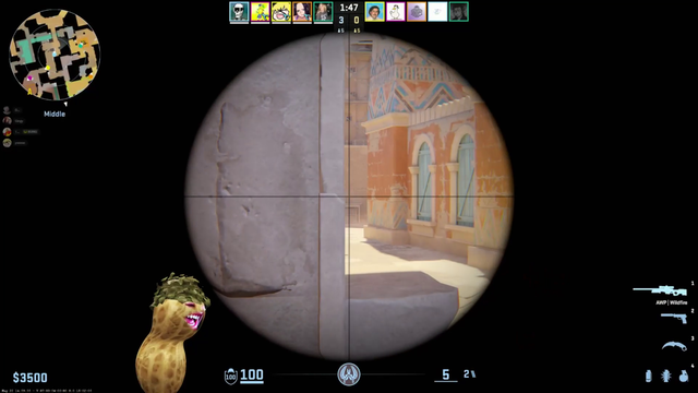 TheBurntPeanut baited by a Chicken: