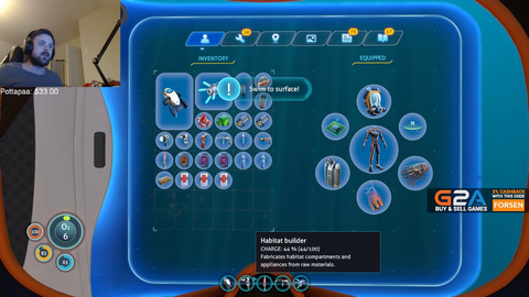 Forsen died in subnautica after 15 hours