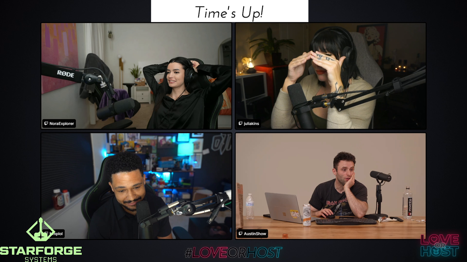 The winner of Nmplol's Love or Host is...