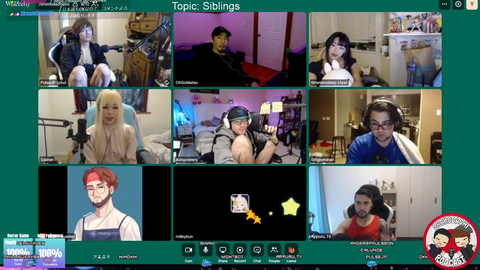 WILD BAT interrupts podcast stream