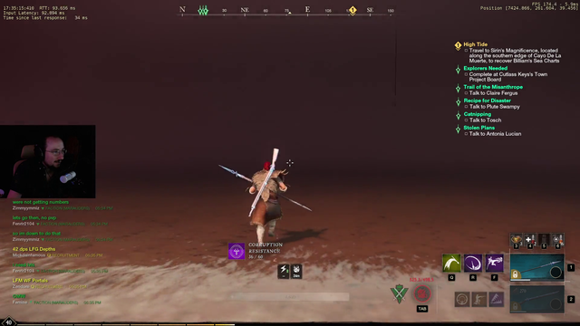 Moonmoon discovers a strange "easter egg" while breaking New World