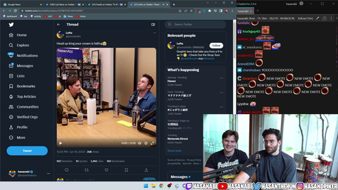 Hasan can relate with Dr.Disrespect