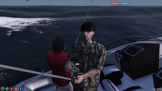 Robert Flies Over The Ocean