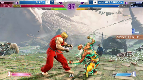 Absolutely Insane Comeback during EVO France SF6 Top 8 - French Caster reactions
