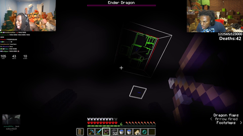 Kai Cenat & Speed Finally Beat Minecraft Hardcore After 106 Hours