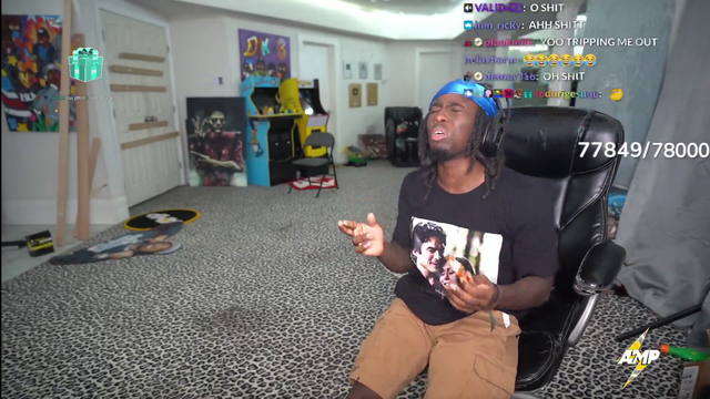 Fanum smells food in Kai's room