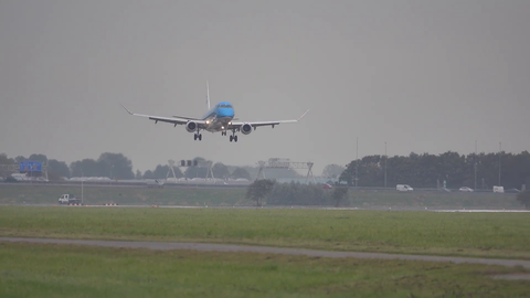Pilot shows off his wheeling skills