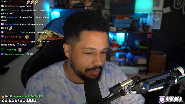 Nick on the Summit and Soda "drama" 