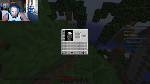 TYLER1 RIGHT CLICKS WITH SWORD IN MINECRAFT MONEDAY LULW