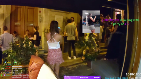 Thai girl in a Turkish bar