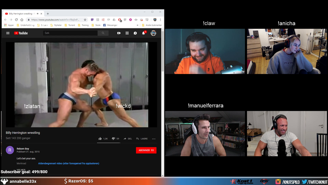 Knut shows Manuel Ferrara gachi for the first time!