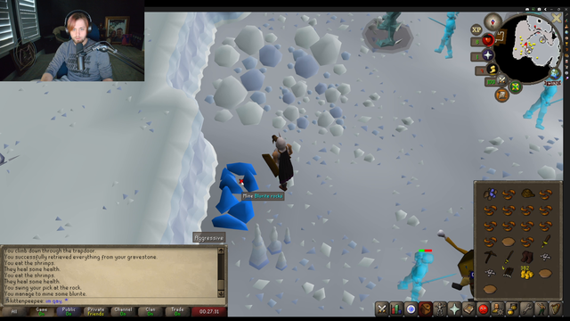 Soda has a slight panic in OSRS