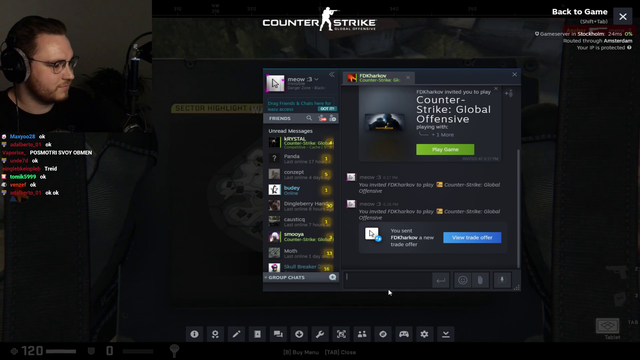ohnePixel gifts Ukrainian kid a knife (wholesome)