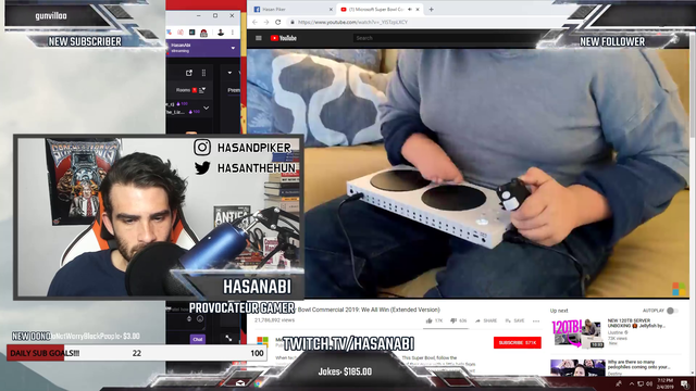 Hasan shows his true colors