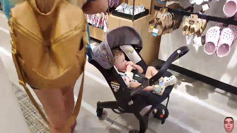 Train purchased a $500 Stroller for Erobb and Britt