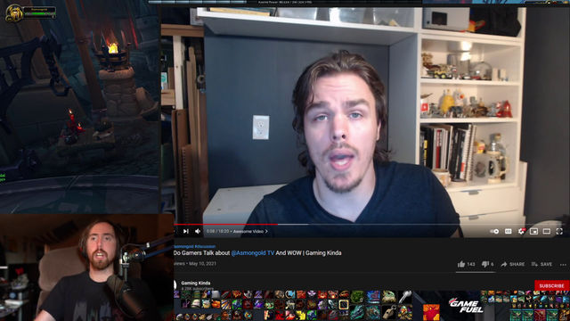 After heavy consideration Asmongold finally decides to come out of the closet