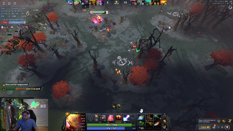 RTZ dodges gank