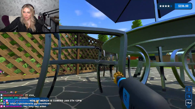 POV: you randomly tune into QTCinderella's stream