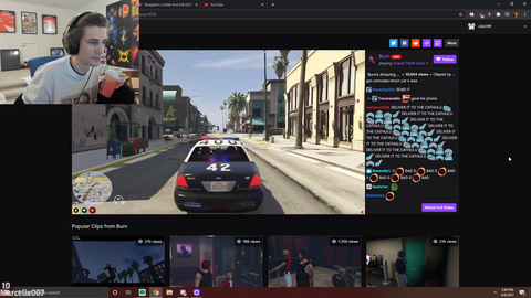 xQc has a hot take after watching GTA clip