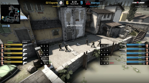 Finnish casters singing barbie girl during match pause