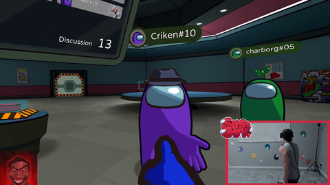 Jerma celebrates his birthday in Among Us VR