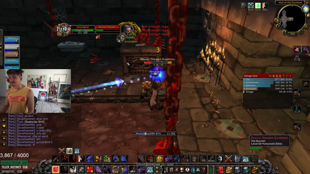 SonyDigital's mom watched him lead his guild's first Ragnaros kill