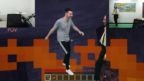 Bottom of The Minecraft Section is Weird