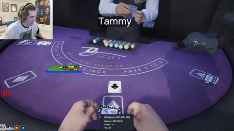 X gambles his way out of debt