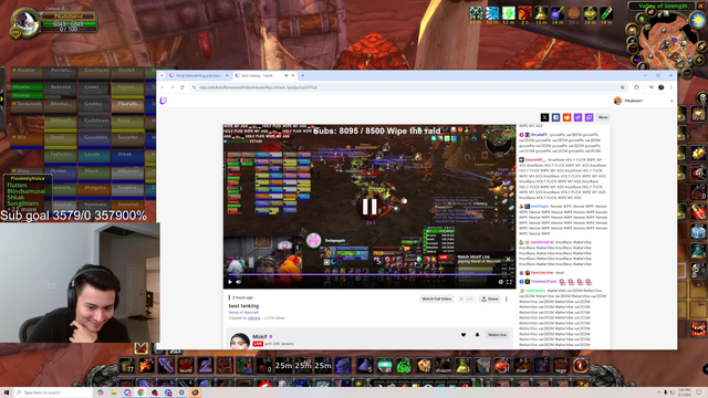 Pikaboo checks in on the raid group