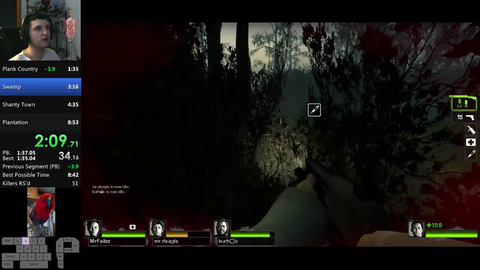 L4D2 Speedrunner Gets Some Crazy BHops During Swamp Fever