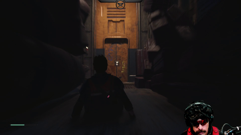 Doc is so immersed playing the new Star Wars game