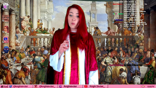 Knightsinclair's Holy war against "just chatting"