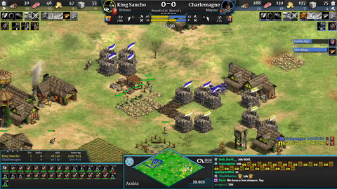 AOE2 HC3 amazing bait and trap.