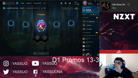 Yassuo gets a song request