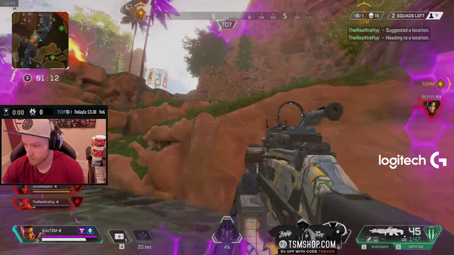 Viss CLUTCHES the 5th win in a row in the Twitch Rivals tournament