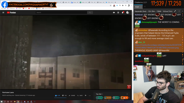 react andy gets called out