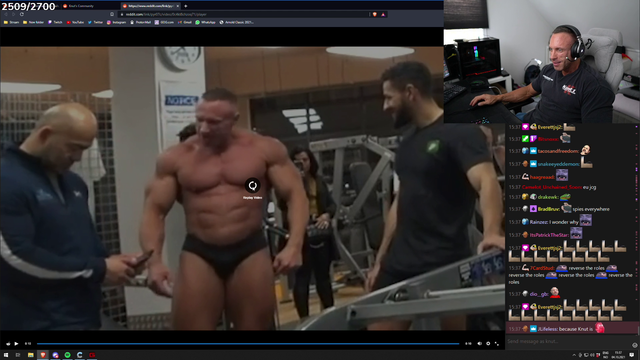 Woman shamelessly takes a video of Knut