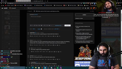 The peoples Paladin, Esfand speaks up