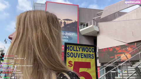 LA: Streamer gets attacked in Hollywood by Walk Of Fame street merchant