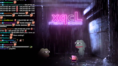 xQc pays tribute to Forsen by playing meme song for rogue forsenbajs