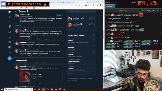 Rajj is high off his mind