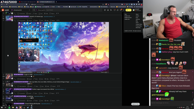 Knut on Summit's lovemaking time
