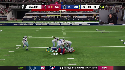 Erobb experiences a rare W in Madden