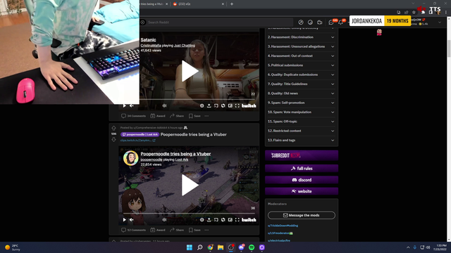 XQC turns satanic
