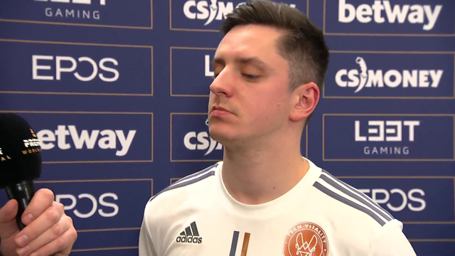 CSGO player gets emotional knowing his team just finished the last match with the current roster