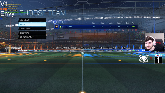 Beastmode caught in comms on Rizzo's stream