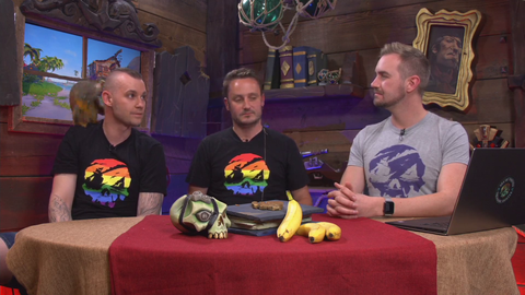 Sea of Thieves devs bring a monkey on stream
